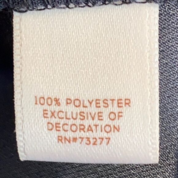 Lauren Conrad bow back eyelash lace gathered top S - Picture 10 of 13